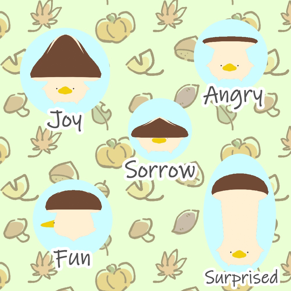 無料【VRM/cluster対応】たけぴよ/オリジナル3Dモデル