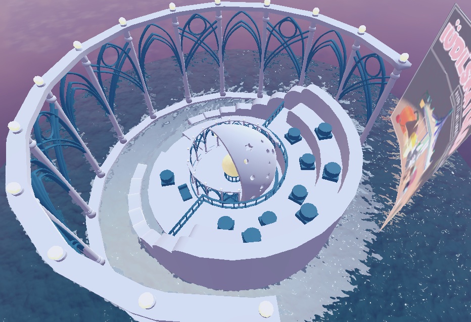 【clusterワールド】Moon Exhibition Hall