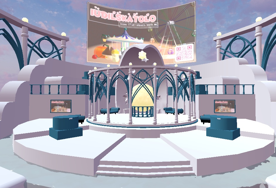 【clusterワールド】Moon Exhibition Hall