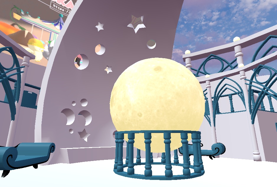 【clusterワールド】Moon Exhibition Hall