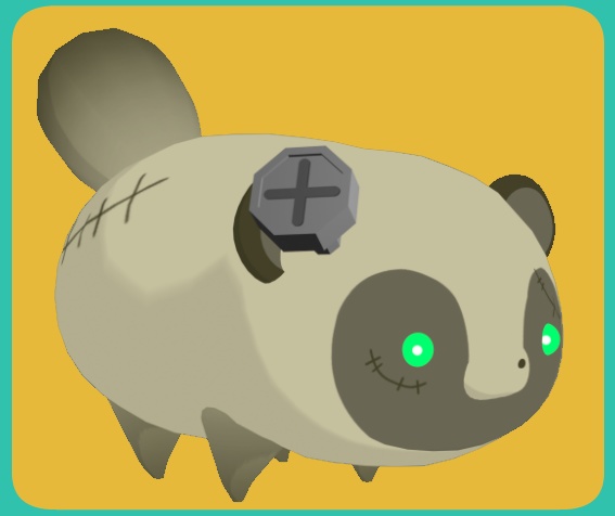 【VRM/cluster対応】ハロウィンたぬぽん