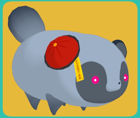 【VRM/cluster対応】ハロウィンたぬぽん