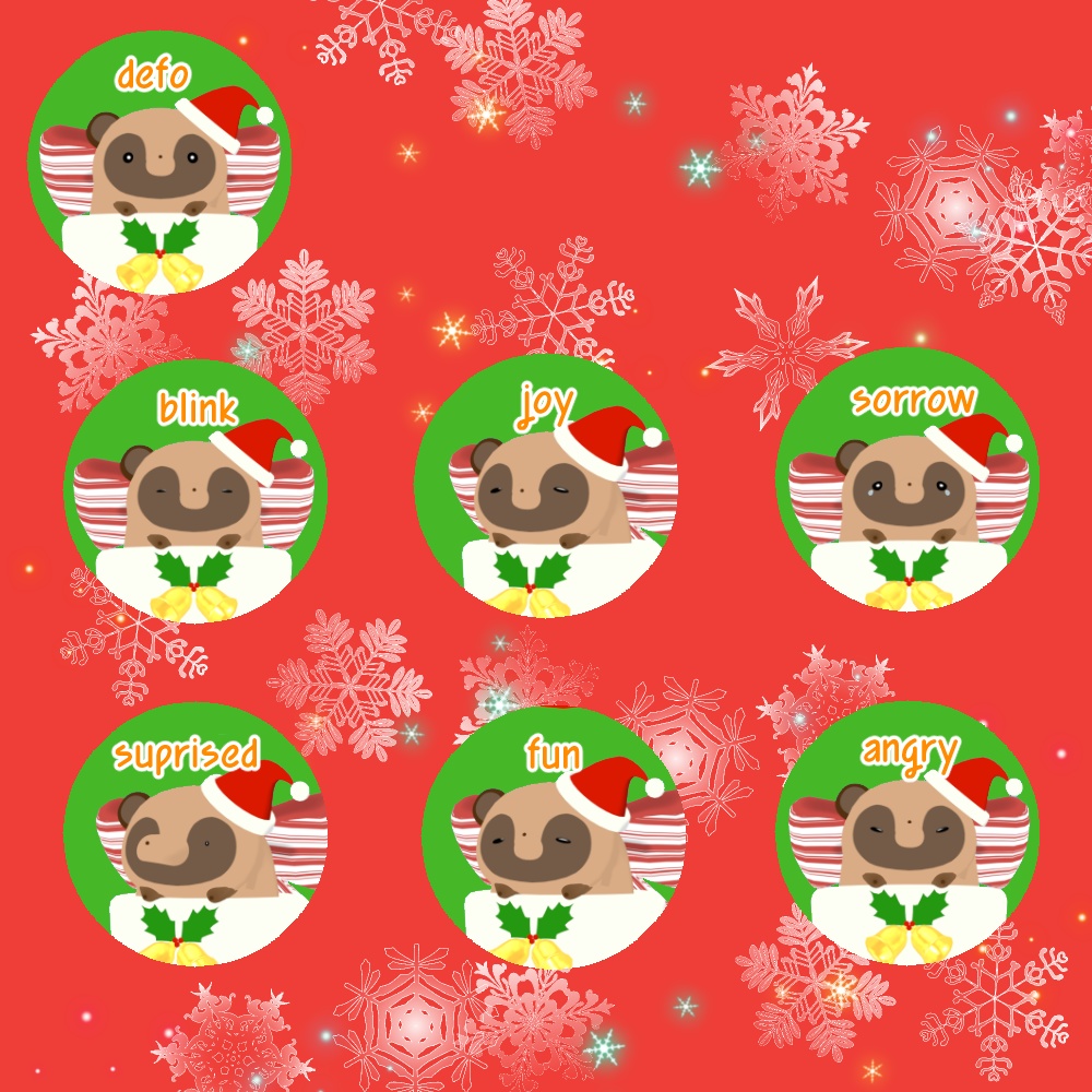 【VRM/cluster対応】めりくりたぬぽん/オリジナル3Dモデル