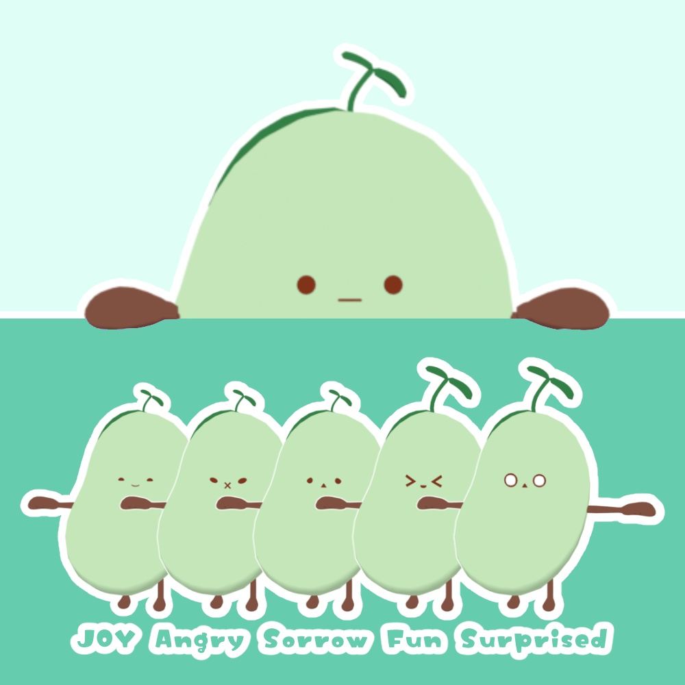 【VRM/cluster対応】まめみ/オリジナル3Dモデル