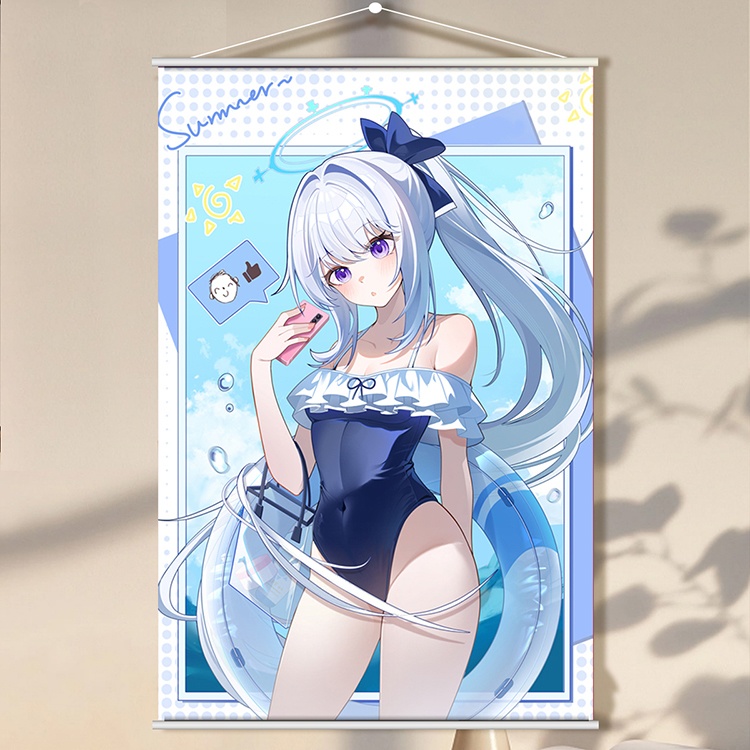 またのんき 月雪ミヤコ B2タペストリー ブルーアーカイブ 未開封