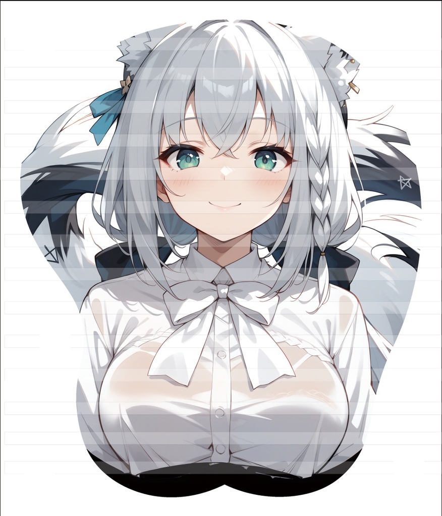 vtuber バーチャル YouTuber 白上フブキ マウスパッド
