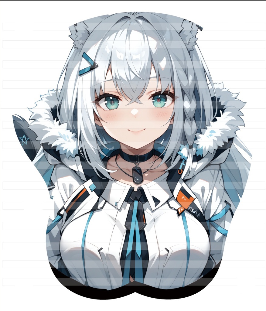 vtuber バーチャル YouTuber 白上フブキ マウスパッド