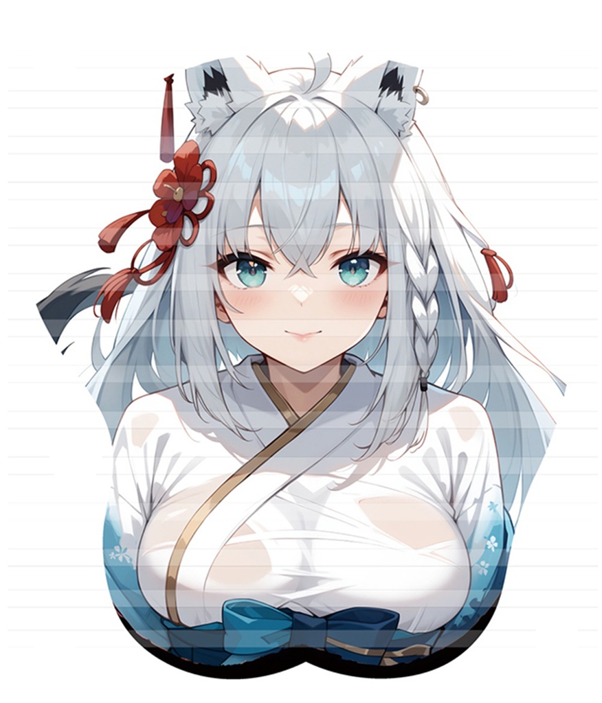 vtuber バーチャル YouTuber 白上フブキ マウスパッド