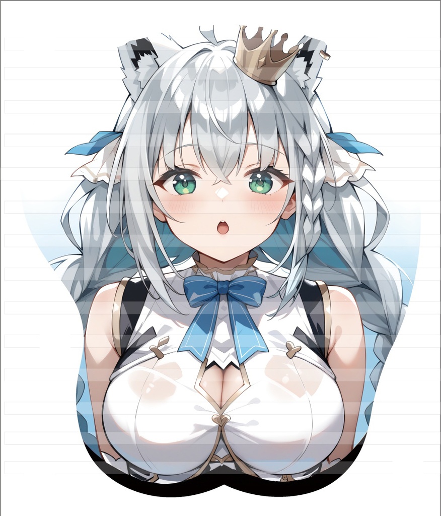 vtuber バーチャル YouTuber 白上フブキ マウスパッド