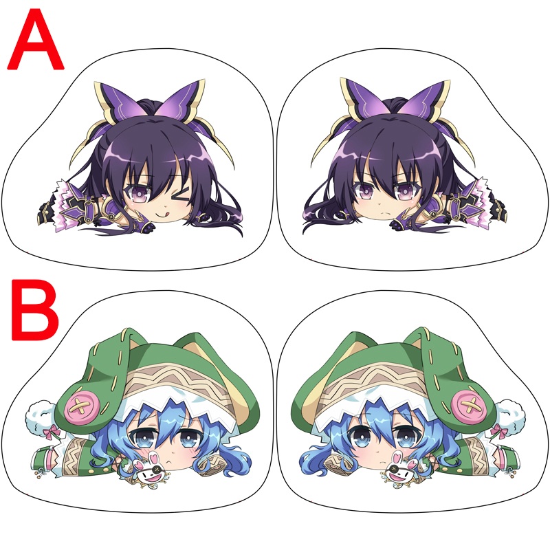 デート・ア・ライブ date a live 夜刀神十香 氷芽川四糸乃 抱き枕 ぬいぐるみ クッション