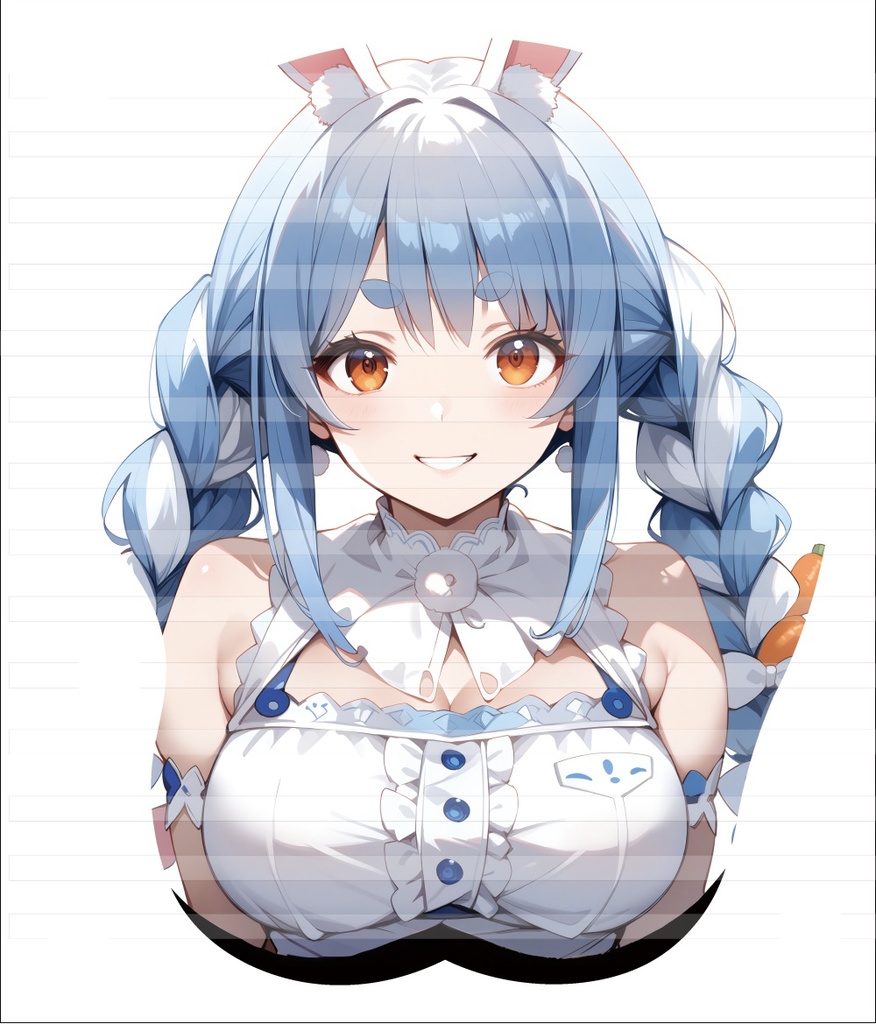 vtuber バーチャル YouTuber 兎田ぺこら マウスパッド