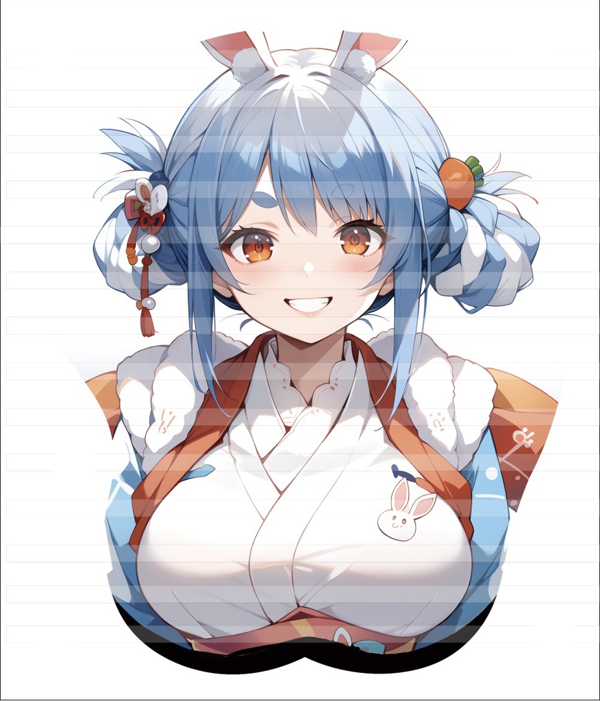 vtuber バーチャル YouTuber 兎田ぺこら マウスパッド