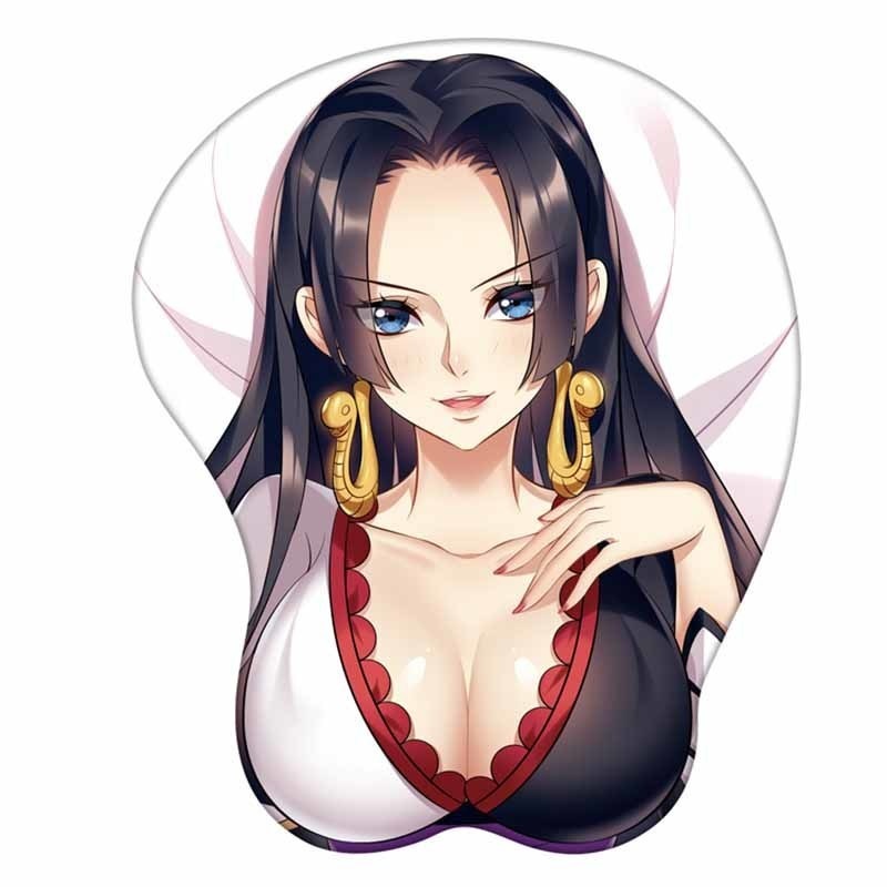 ONE PIECE ボア・ハンコック 工口 R18 おっぱいマウスパッド