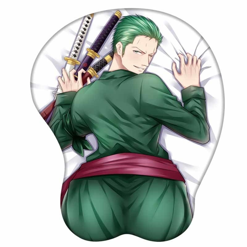 ワンピース one piece ロロノア・ゾロ おしりマウスパッド