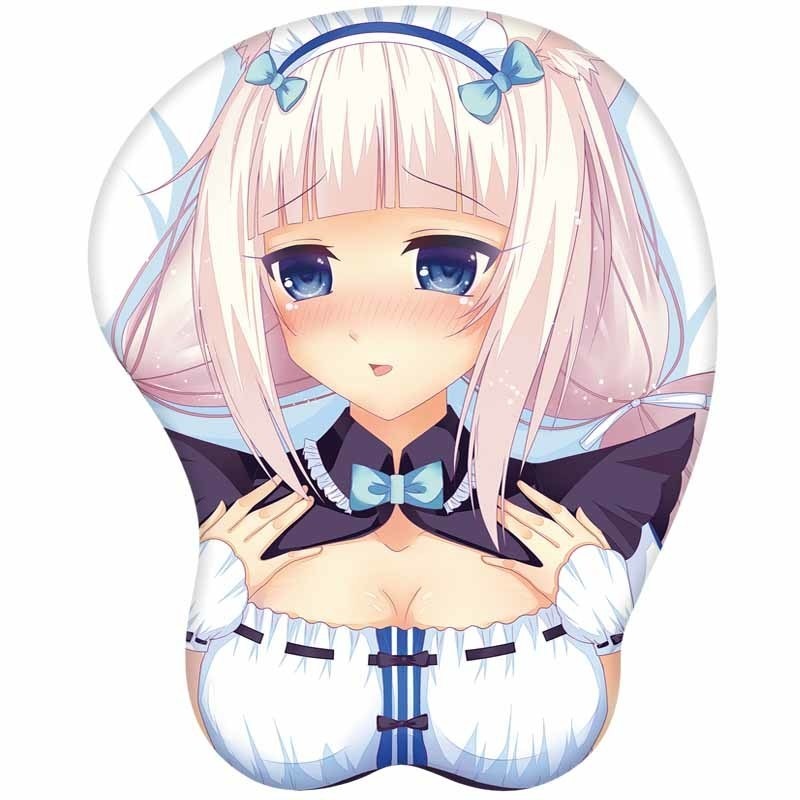 ネコぱら バニラ おっぱいマウスパッド