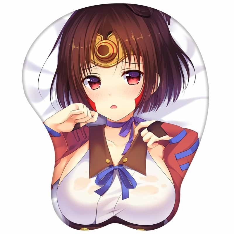 甲鉄城のカバネリ 無名 むめい おっぱいマウスパッド