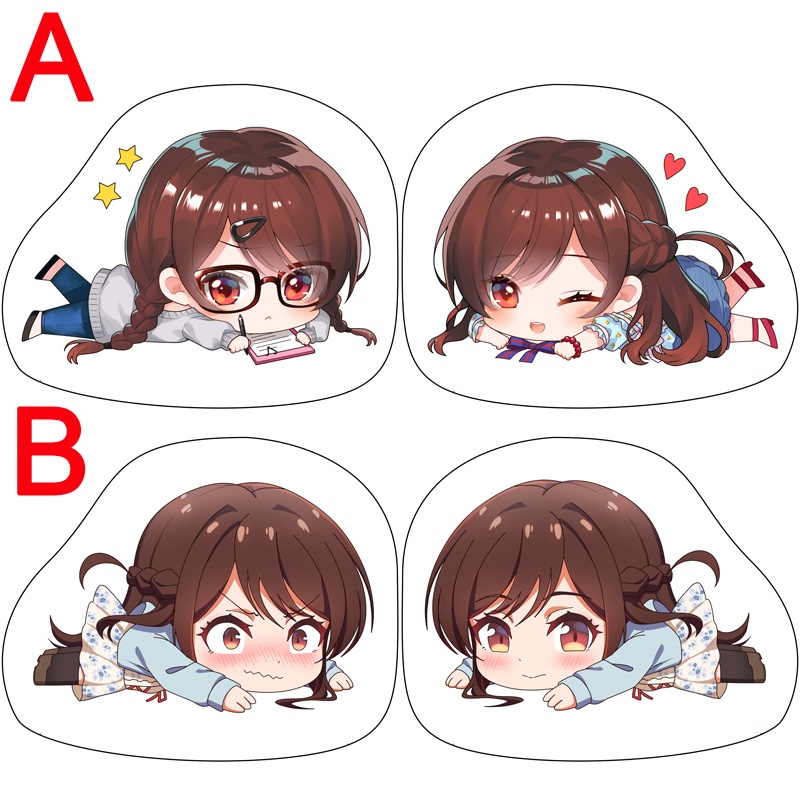 彼女、お借りします 一ノ瀬千鶴 水原千鶴 抱き枕 ぬいぐるみ クッション