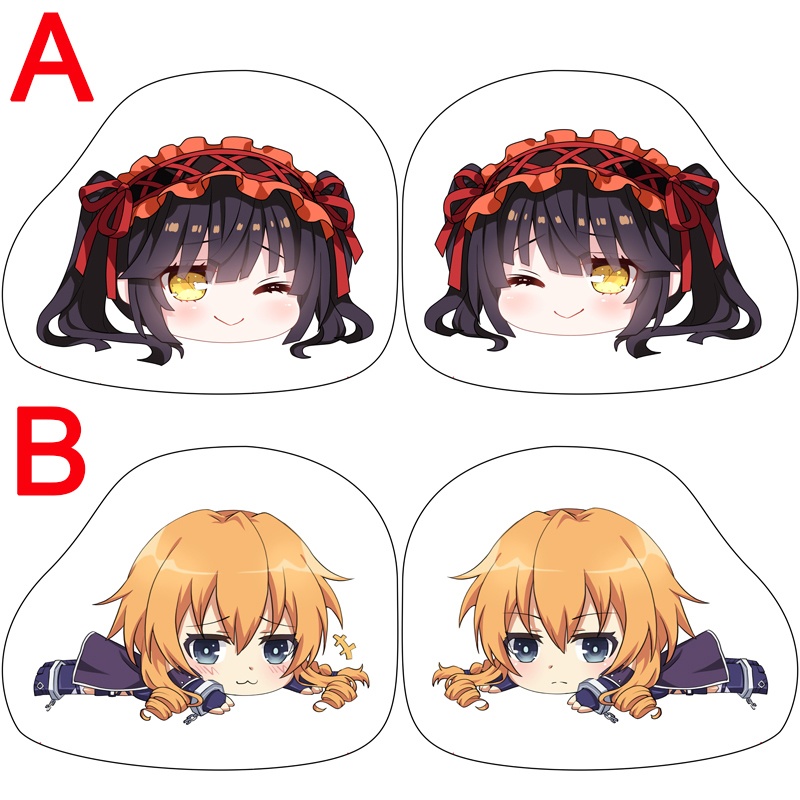 デート・ア・ライブ date a live 時崎狂三 八舞夕弦 抱き枕 ぬいぐるみ クッション