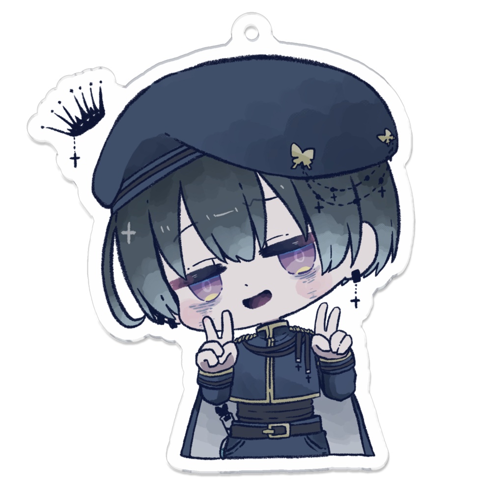 世良なゆた 生誕記念アクキー (かわいい)