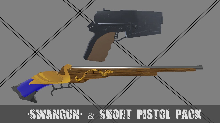 [スワンガン＆ショートピストルパック] Swan Gun & Short Pistol Pack