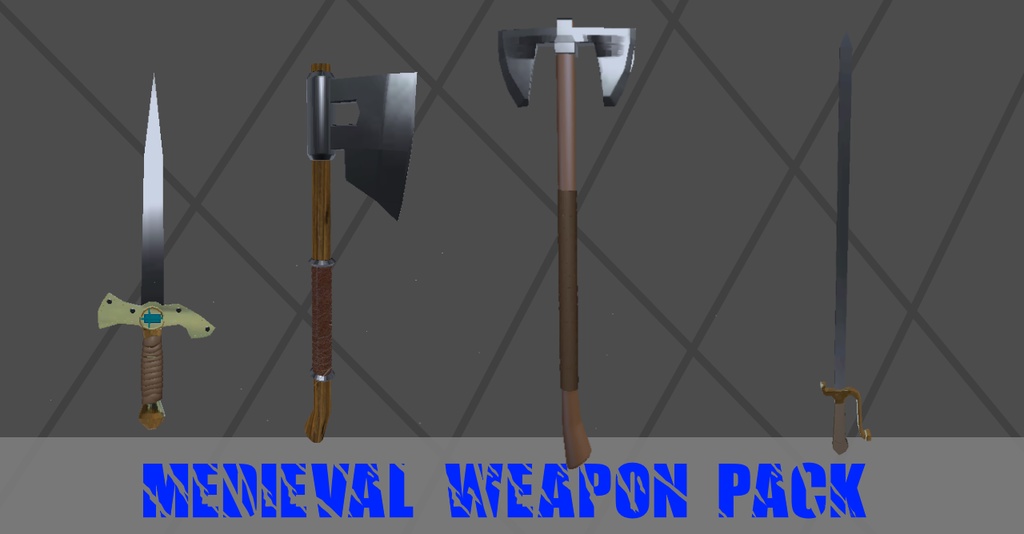 メディーバルウェポンパック [Medieval Weapon Pack]