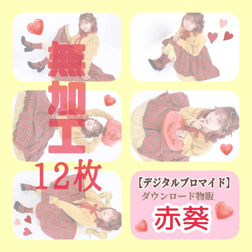 赤葵❤️無加工デジタルブロマイド