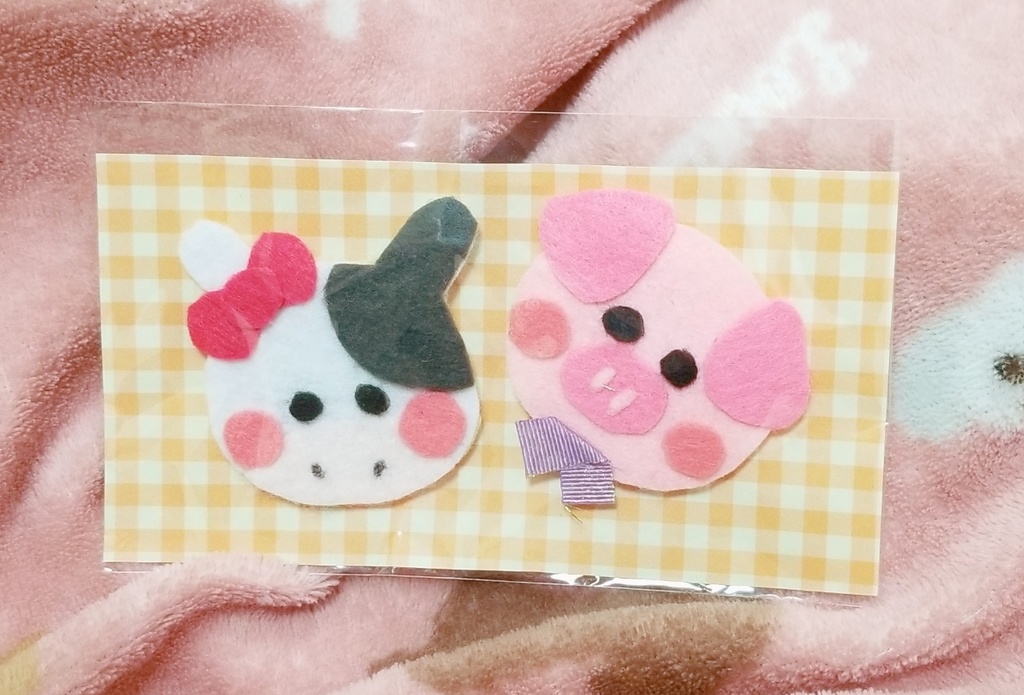 合挽肉マスコット🐷🐮