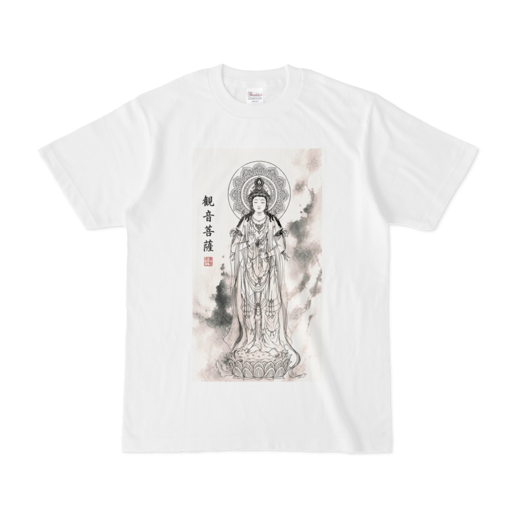 観音様Tシャツ I♥KANNONSAMA