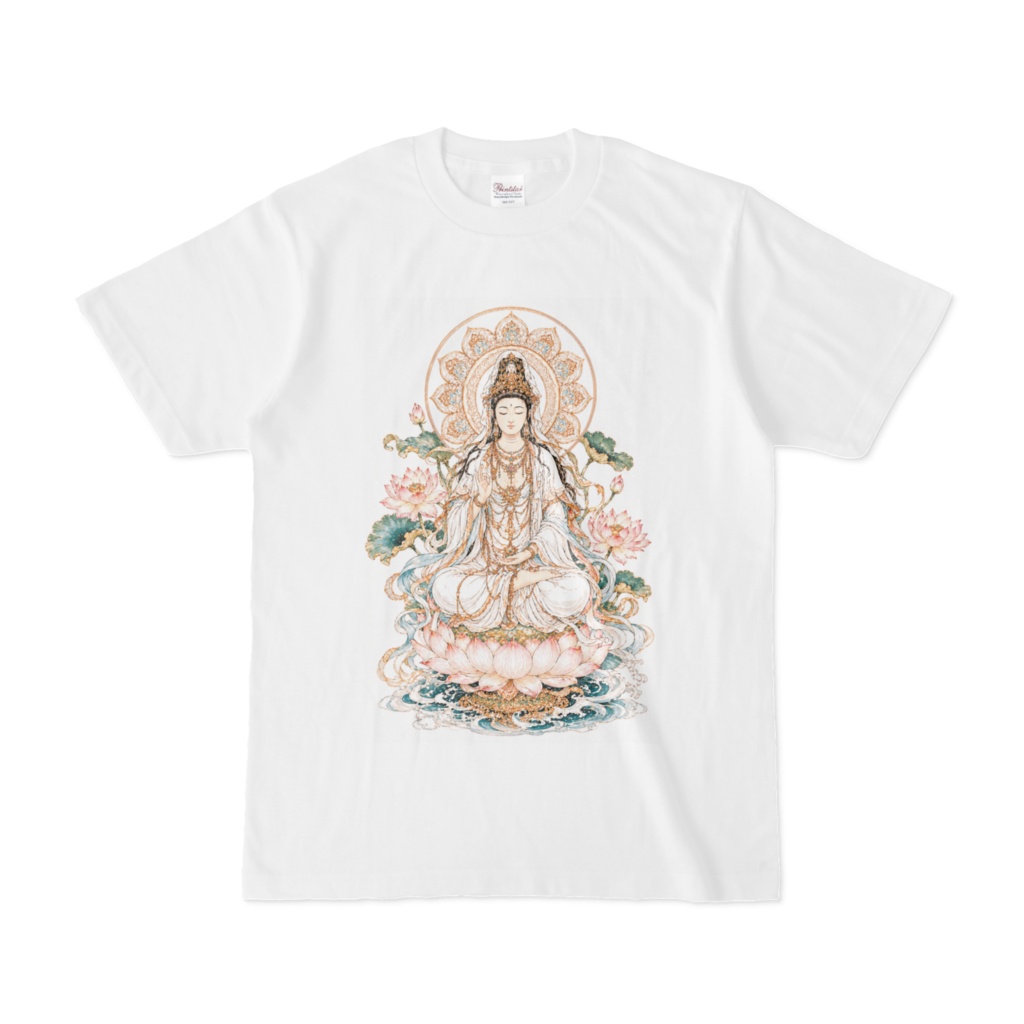 観音様Tシャツがいつもあなたを見守ります