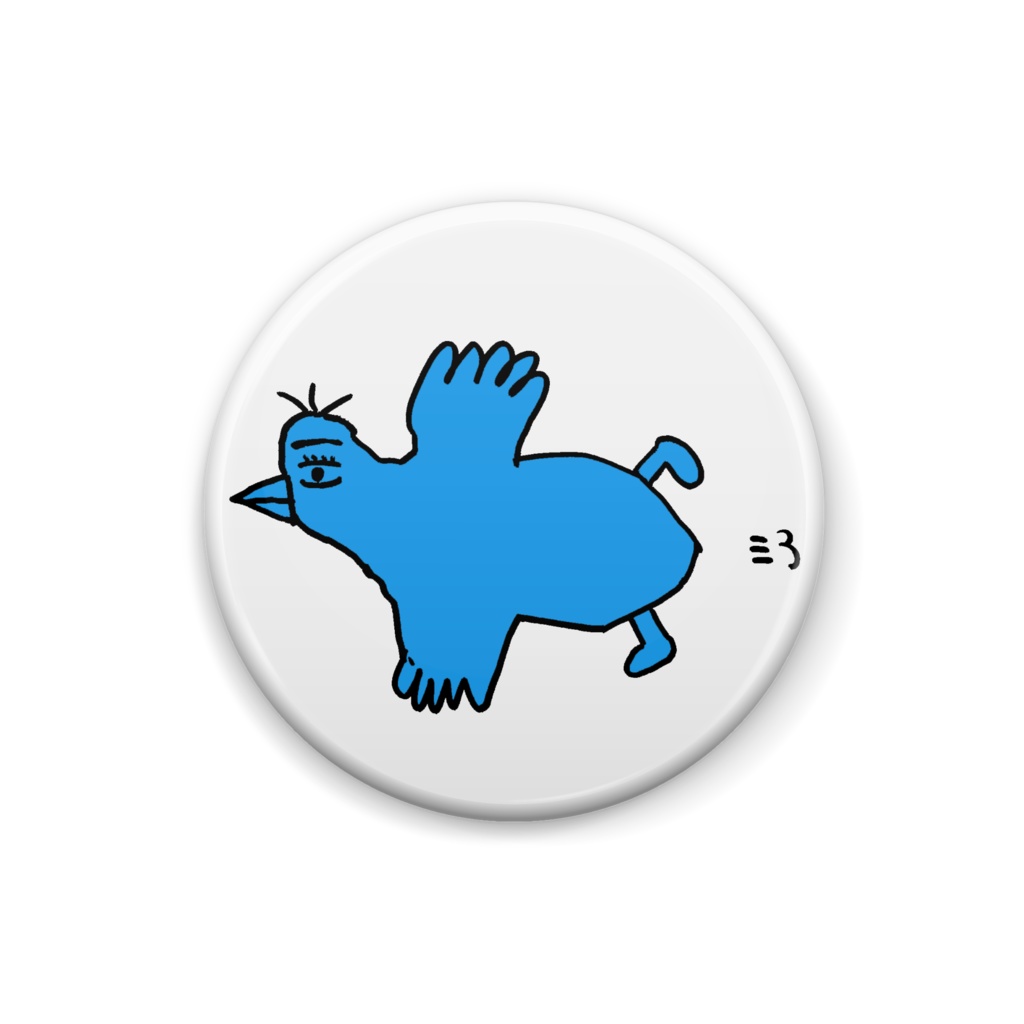 ★トリさん缶バッヂ★