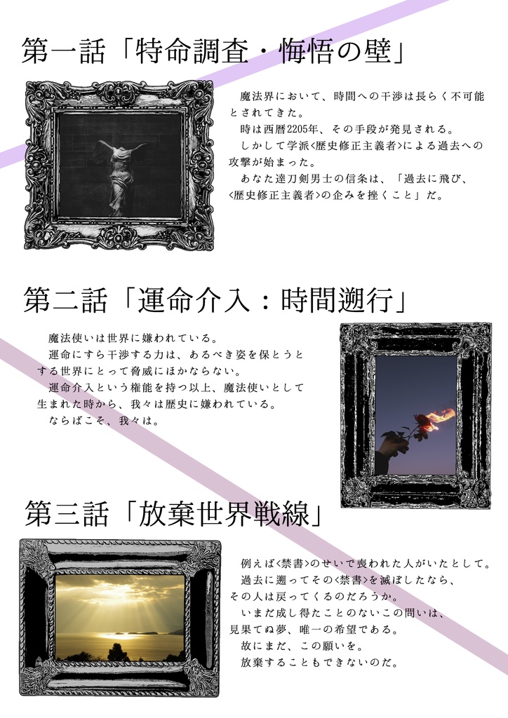 刀剣マギカロギアシナリオ集「放棄世界戦線」