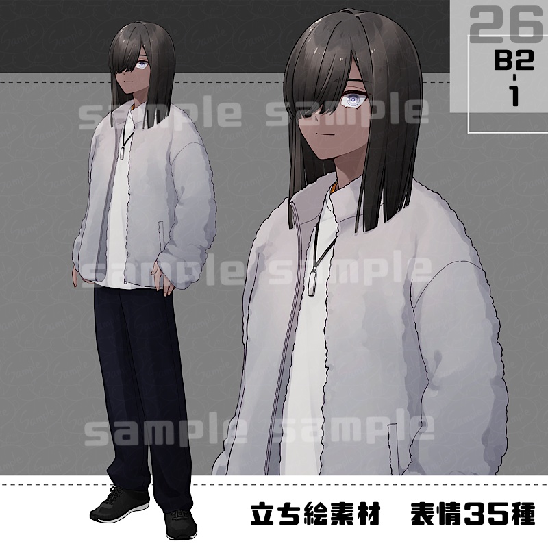 立ち絵素材_26(年齢B/衣装B)