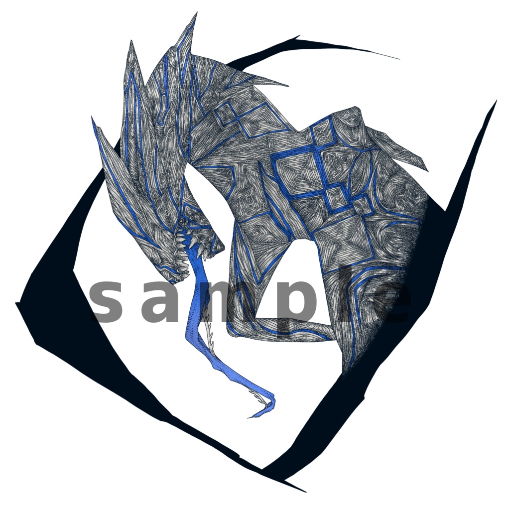 【TRPG】ティンダロスの猟犬　立ち絵　四色