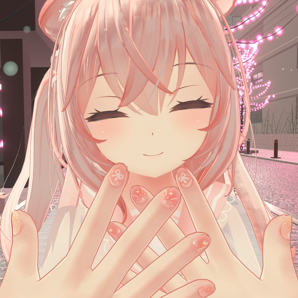 「ここあちゃん」「狐雪ちゃん」専用  ネイル