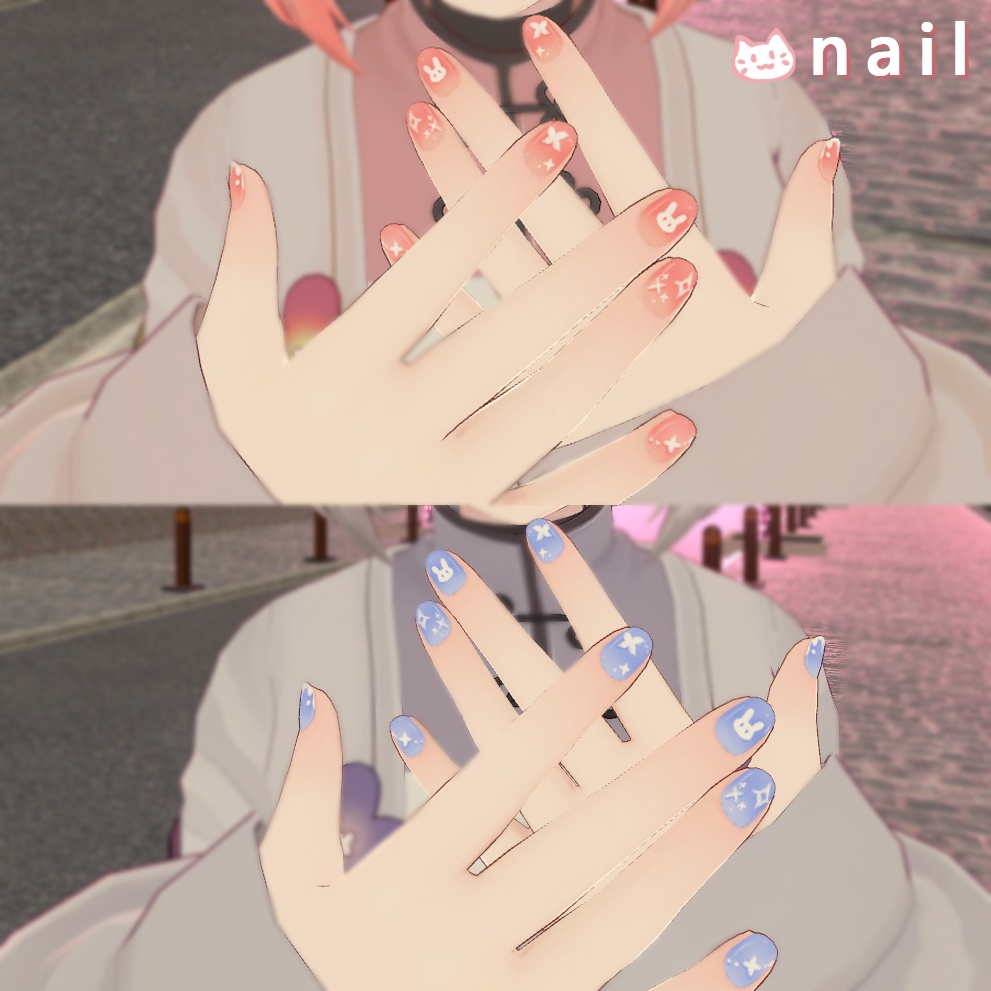 「透羽専用」EYEテクスチャ & ネイル