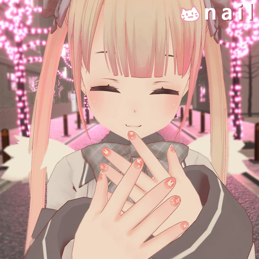 「一介天使専用」EYEテクスチャ & ネイル