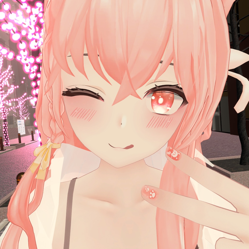 「ウルフェリア」EYEテクスチャ & ネイル