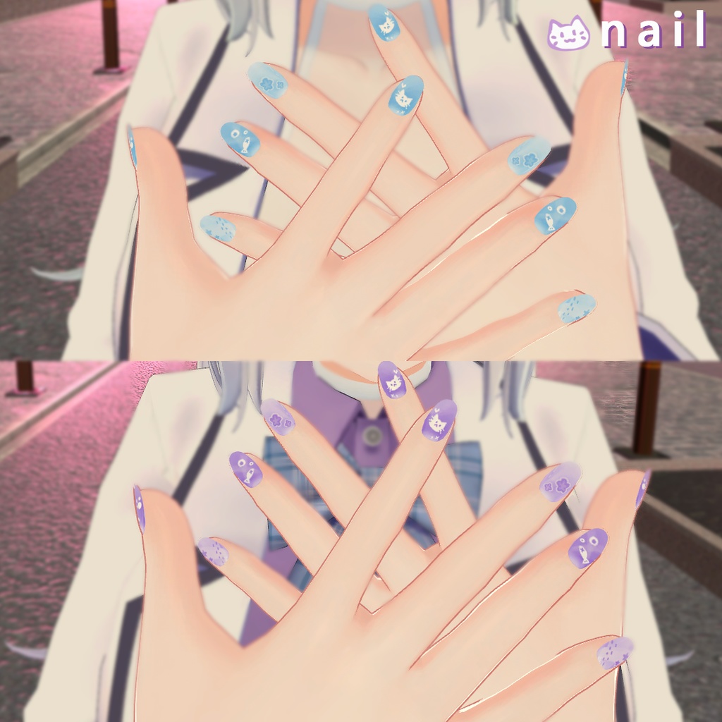 「しいか」EYEテクスチャ & ネイル