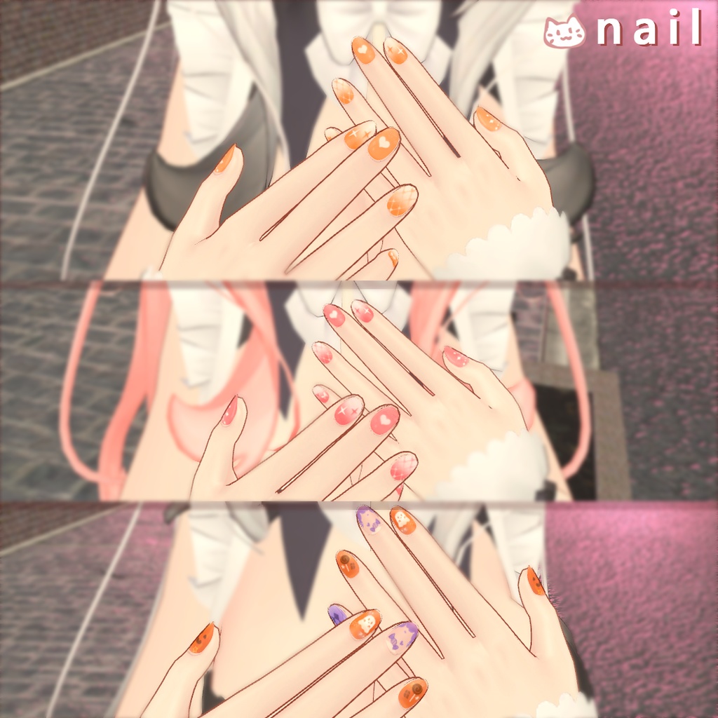 「舞夜専用」EYEテクスチャ & ネイル