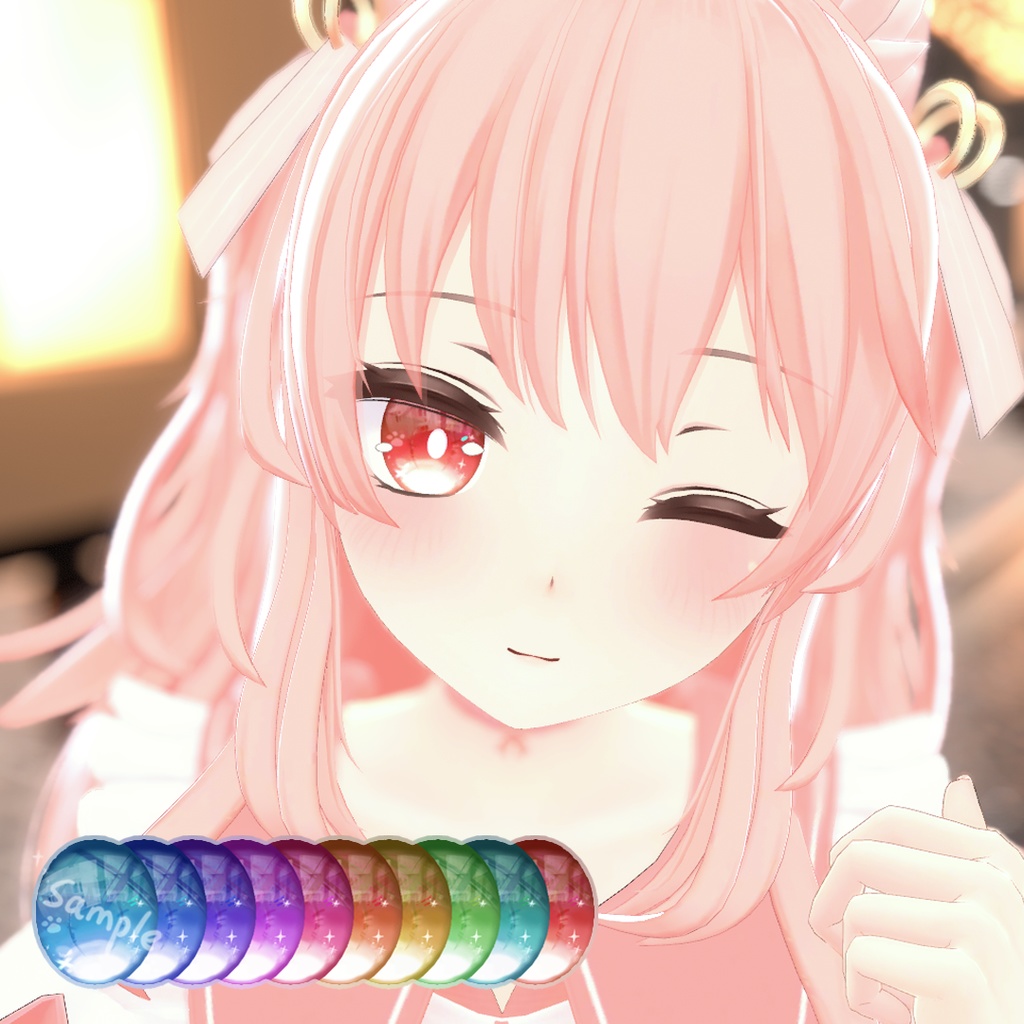 「ルルリア専用」EYEテクスチャ & ネイル