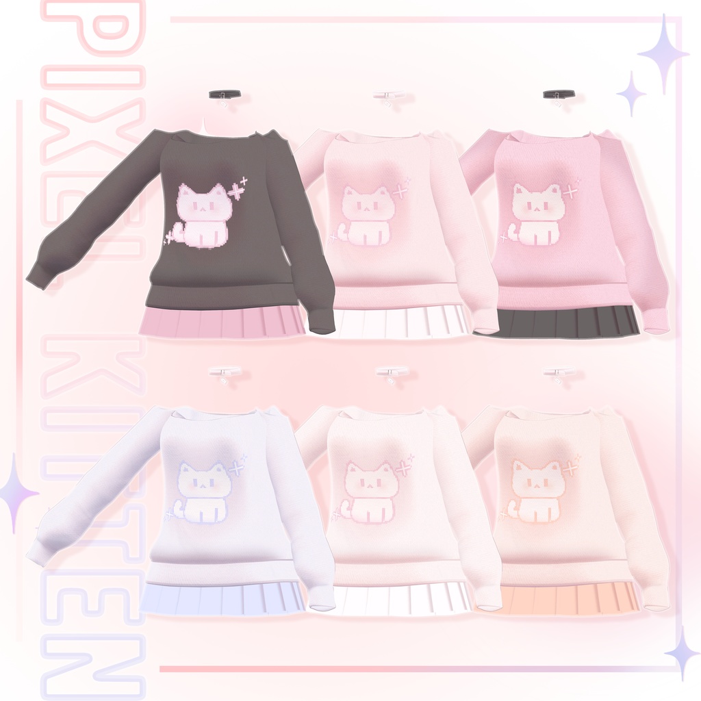 ‧₊⁺ Pixel kitten for Maya&Selestia ‧₊⁺