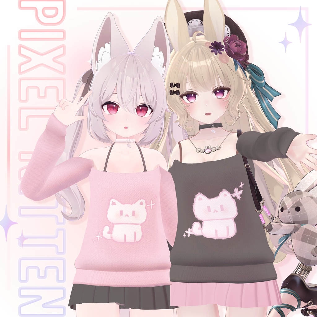 ‧₊⁺ Pixel kitten for Karin＆Lunalitt ‧₊⁺