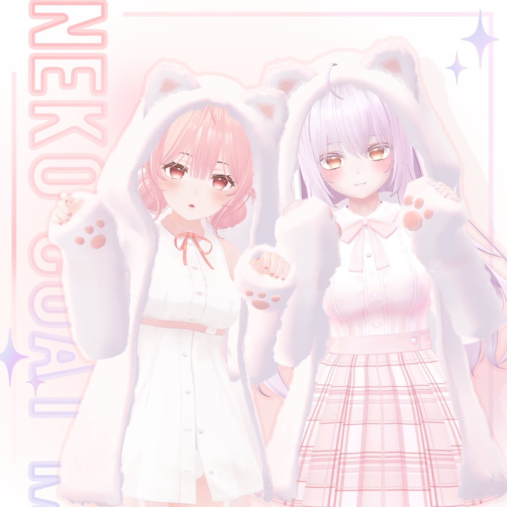 「 12アバター対応 」‧₊⁺ Neko Coat ‧₊⁺