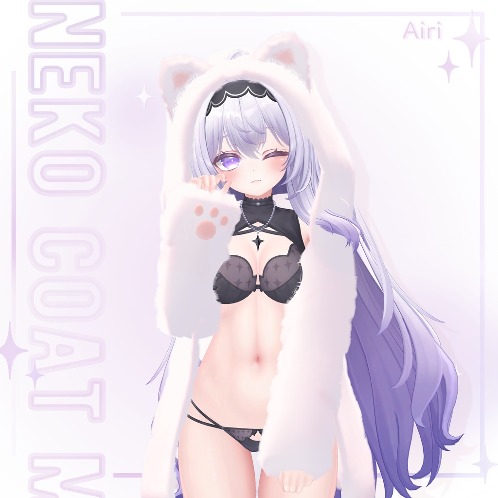 「 15アバター対応 」‧₊⁺ Neko Coat ‧₊⁺