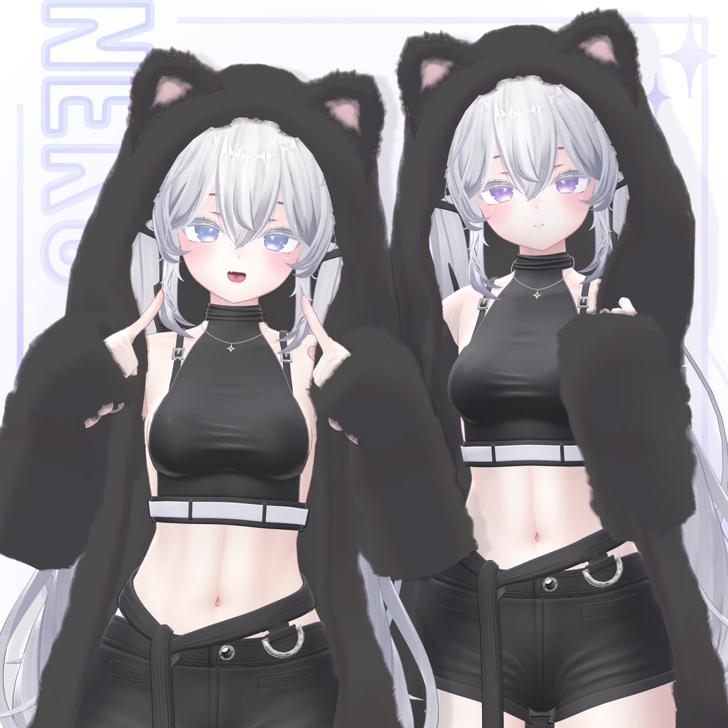 「 15アバター対応 」‧₊⁺ Neko Coat ‧₊⁺