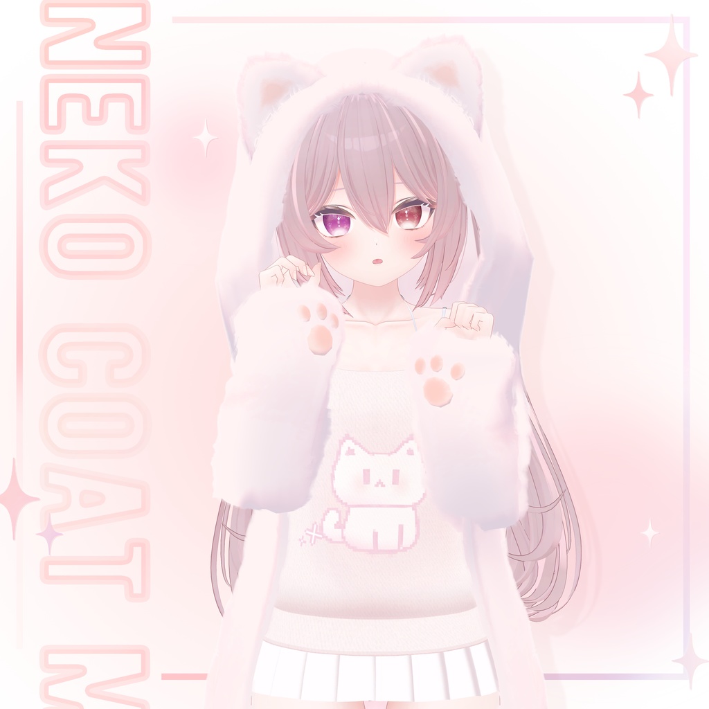「 15アバター対応 」‧₊⁺ Neko Coat ‧₊⁺