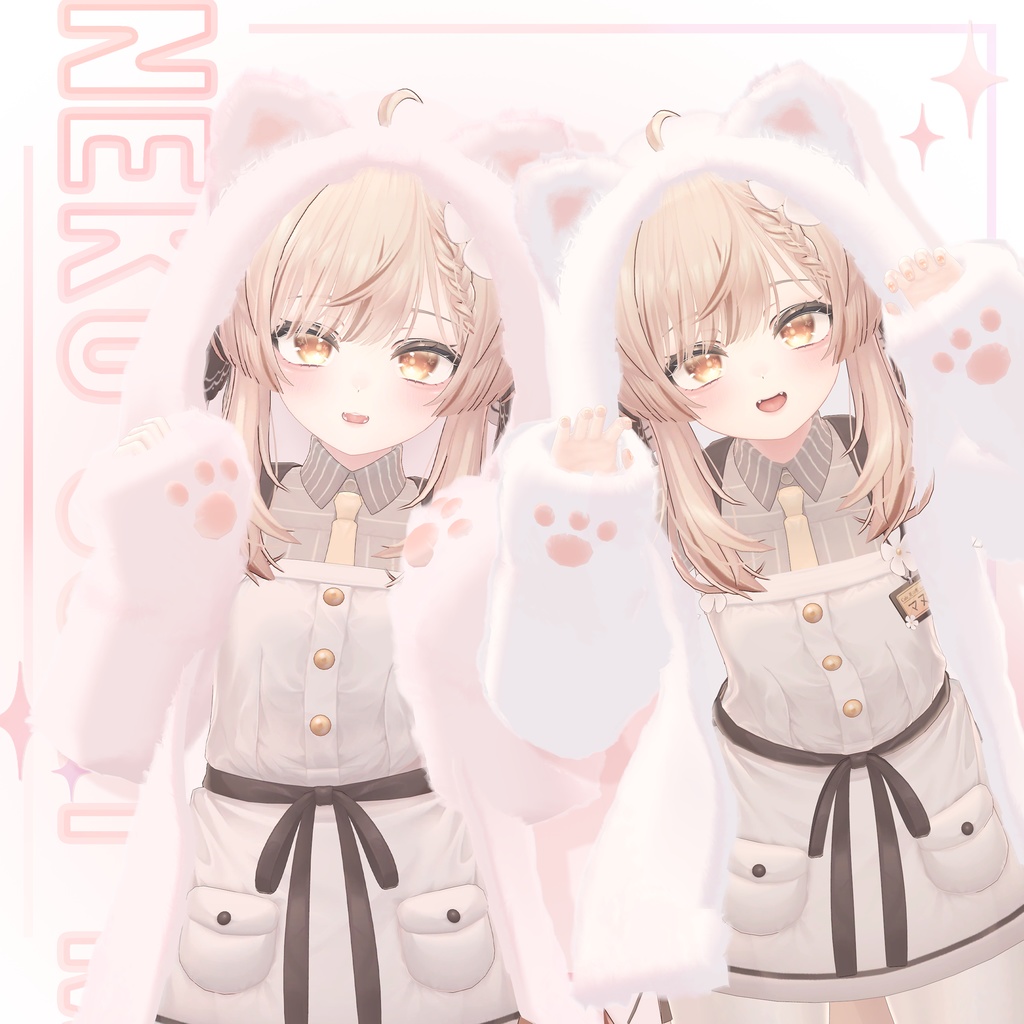 「 15アバター対応 」‧₊⁺ Neko Coat ‧₊⁺