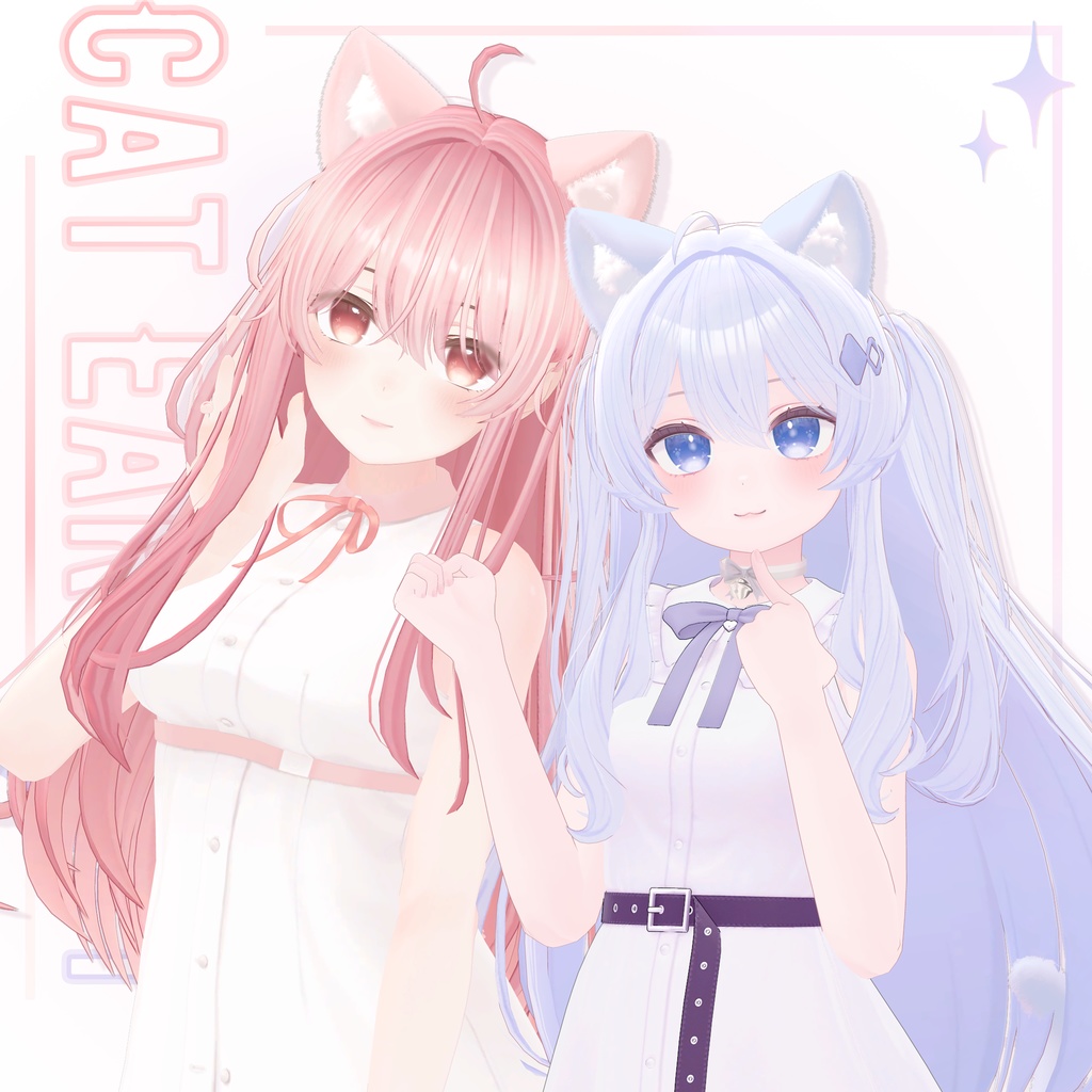 ‧₊⁺ Cat Ear Set ‧₊⁺
