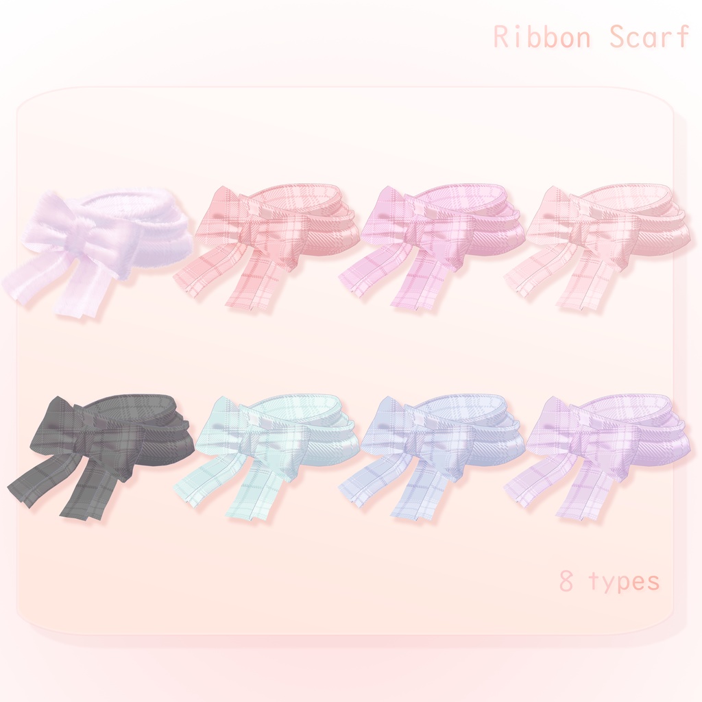 ‧₊⁺ Ribbon Scarf ‧₊⁺
