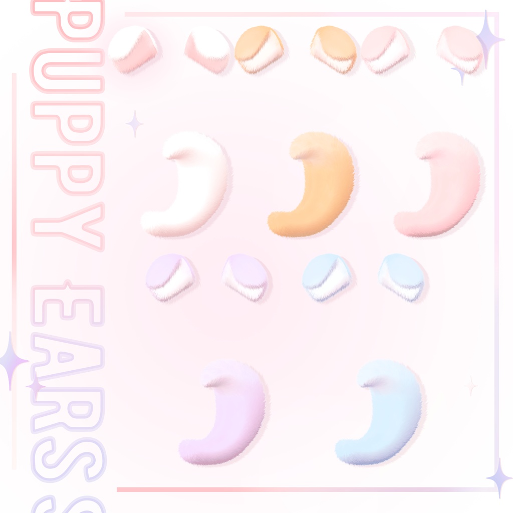 ‧₊⁺ Puppy Ears & Tail ‧₊⁺